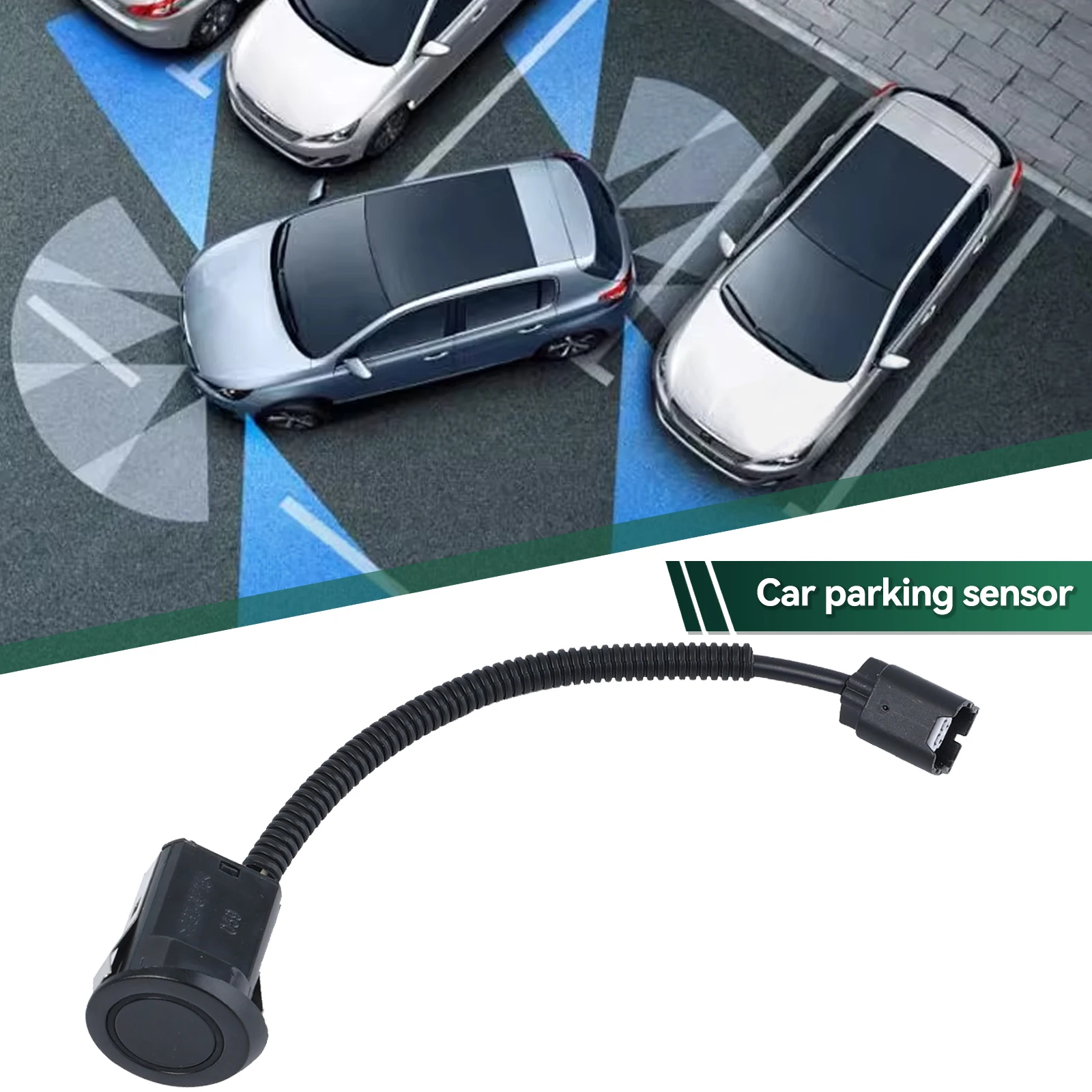 혼다용 주차 센서 보조, CRV 2007-2011, 후방 중앙 역방향 주차 센서, 블랙 플라스틱, 39693SWW-G01, 39693-SWW-G01