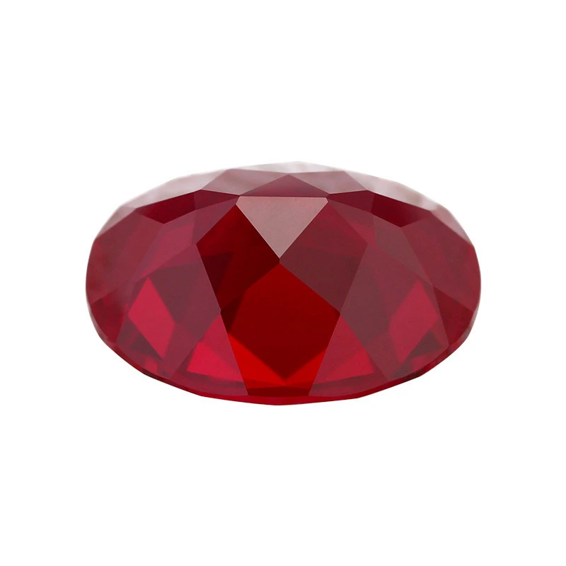 Box Pack Red Ruby 13×18mm 16,0 Karat ovaler Facettenschliff UV-Test Mohs-Härte-Edelsteine ​​für die Schmuckherstellung, Edelsteinsammlung, DIY-Ring, Ohrring – Detail 3