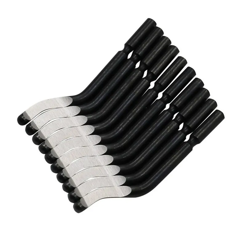 Coltello per rifilatura a mano Raschietto per sbavatura NB1100 Rimozione rifilatura smusso Manico per utensile per bordi di scarto in plastica in lega di alluminio con lama - immagine 3