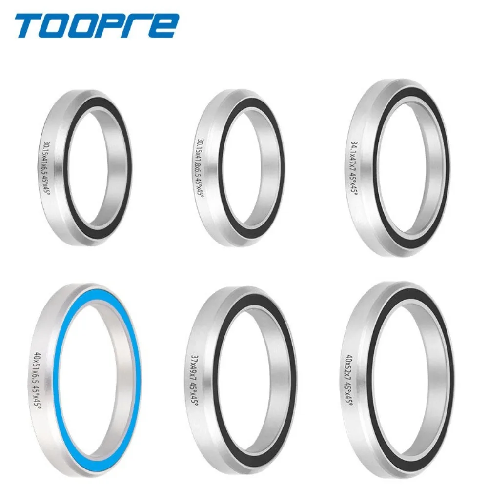 General TOOPRE Bike Headset Bearing Steel Wear Resistance Bicycle Headset Bearing Steering Bearings Waterproof Bike Repair Parts