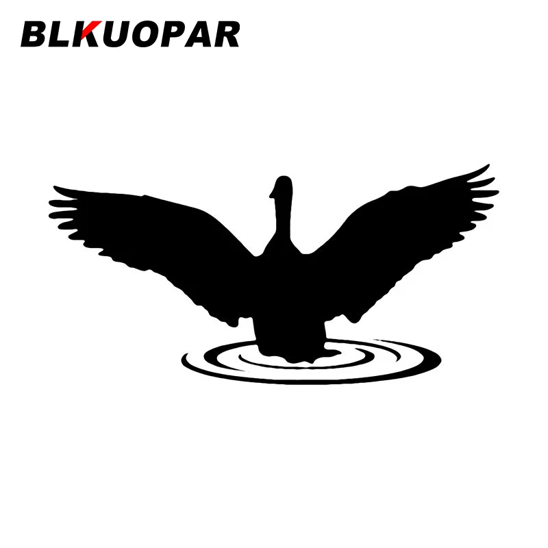 Blkuopar Cigni Float On The Water Clipart Adesivi Per Auto Anime Funny Die Cut Decal Creative Window Parasole Rv Vinyl Car Wrap
