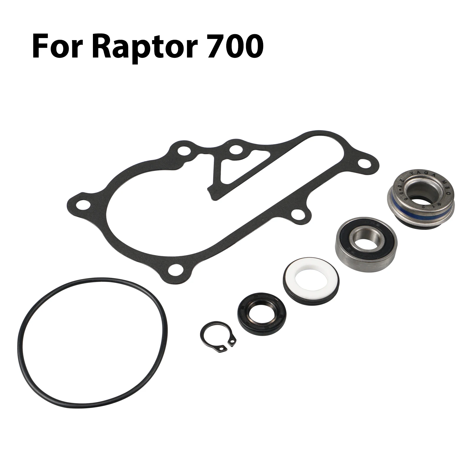 NICECNC ATV Water Pump Mechanical Seal Gasket Kit For Yamaha Raptor 700 2006-2023 Raptor 700R 2009-23 Reduing Water Leakage