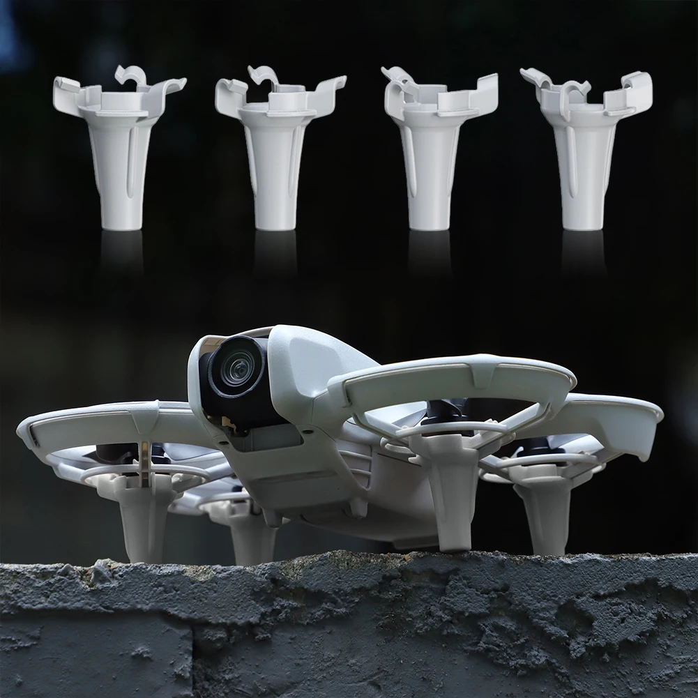 Description Picture 5 of item4X Landing Gear Support Leg Protector Quick Release Feet Extensions Bracket For DJI Neo Drone Accessories