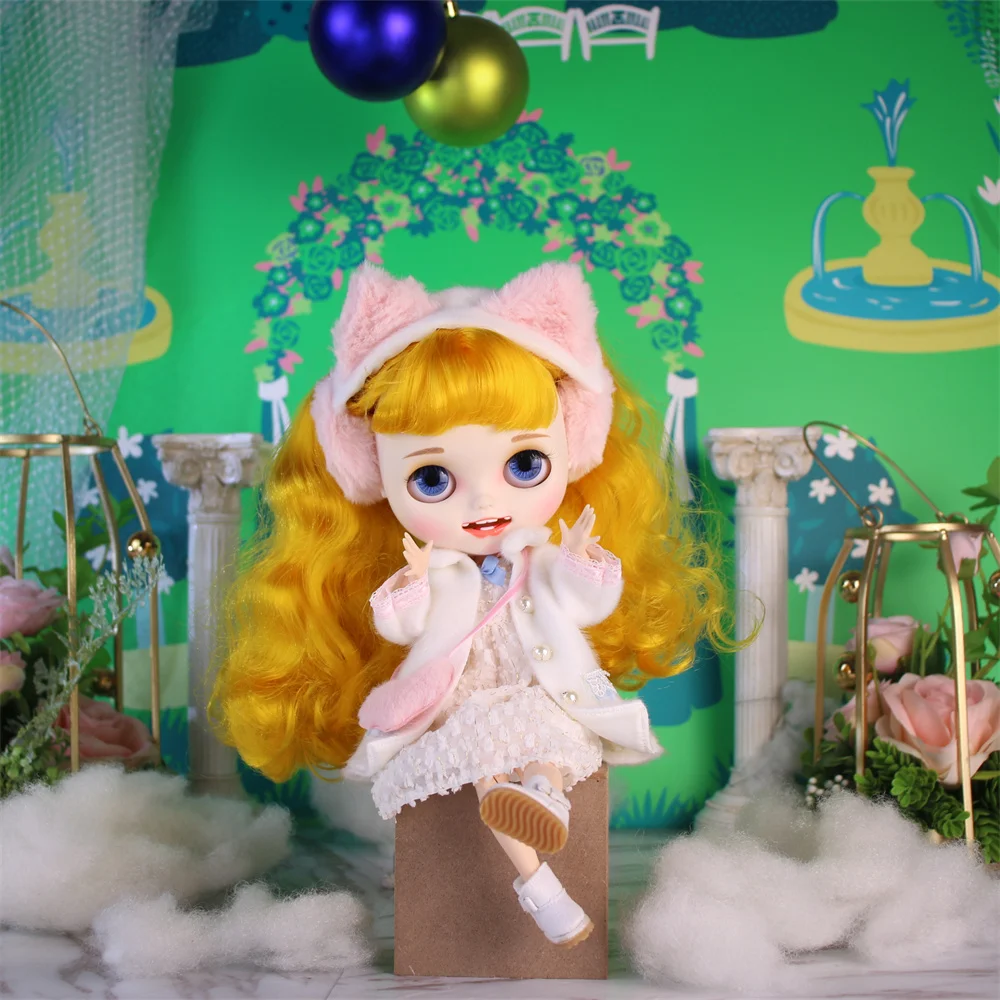 ICY DBS Blyth 1/6 bjd dolls joint body custom face colorful hair Contains clothing and shoes special