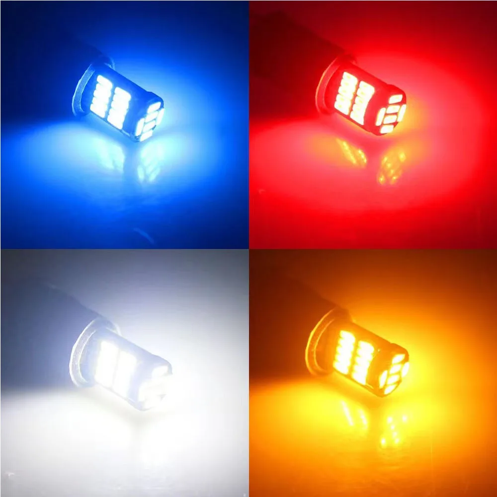 10PCS T10 W5W 194 501 Led Canbus No Error Car Interior Light 26 SMD 4014 Chip Pure White Instrument Lights Lamp Auto Bulb 12V