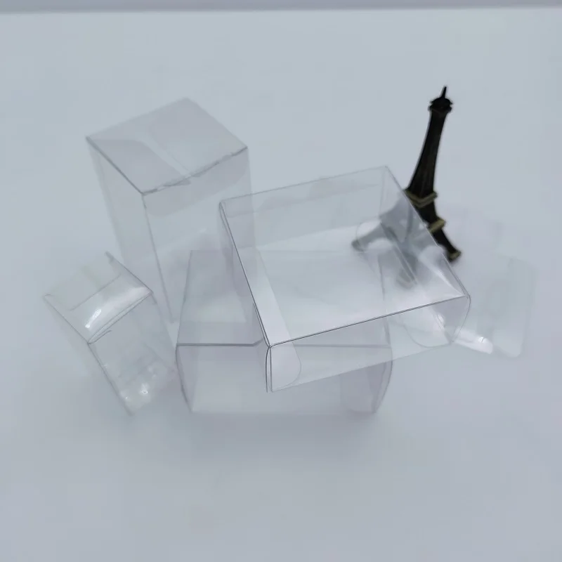 

PVC Transparent Plastic Gift Box, Wedding Party Favors, Candy Box, Rose Souvenir Display Box, 13 cm - 20 cm, 20 PCs/Lot