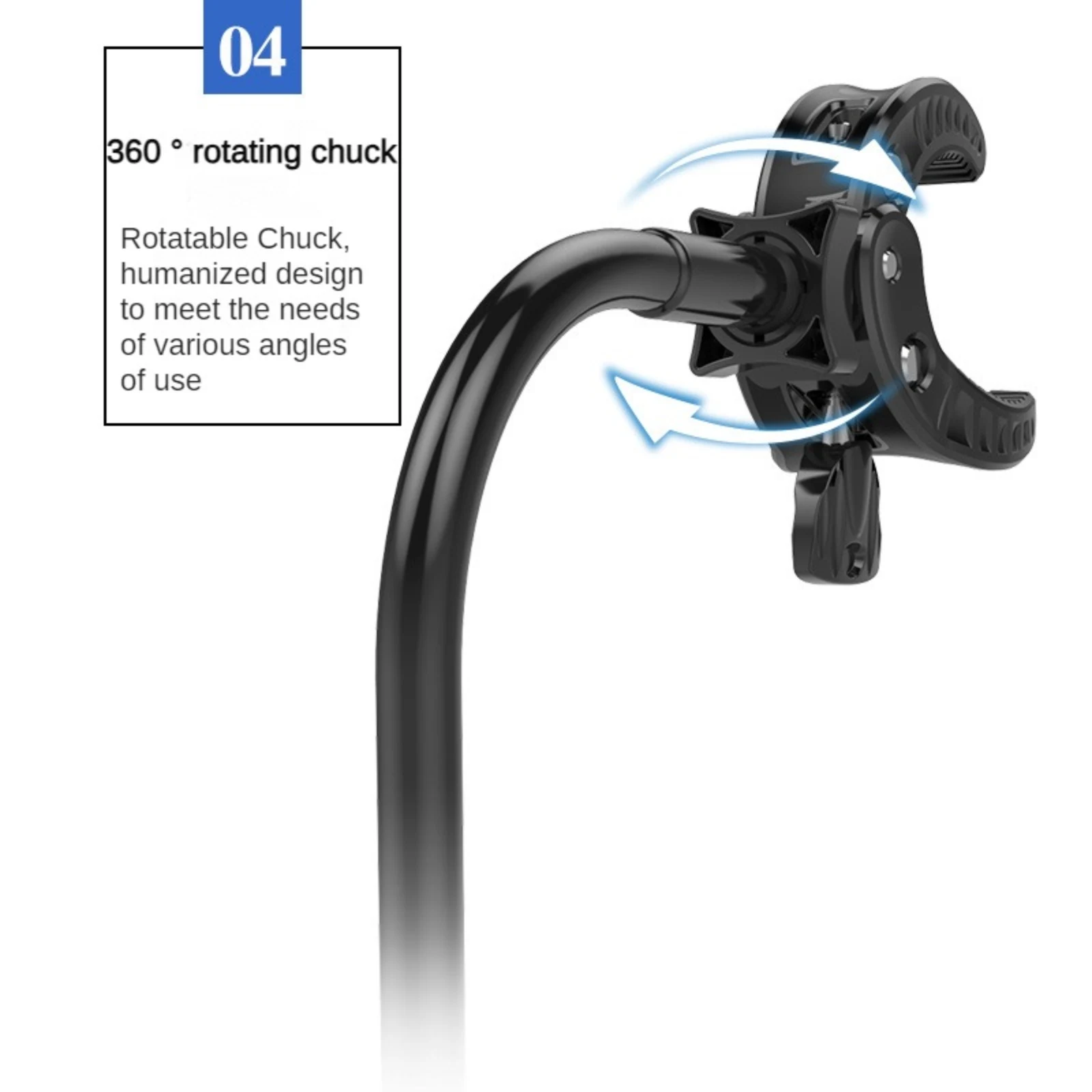Pet Hair Dryer Bracket Three Jaw Type Dryer Stand for Dog Cat Pet Holder Stand Flexible Hairdryer Holder for Drying and Styling
