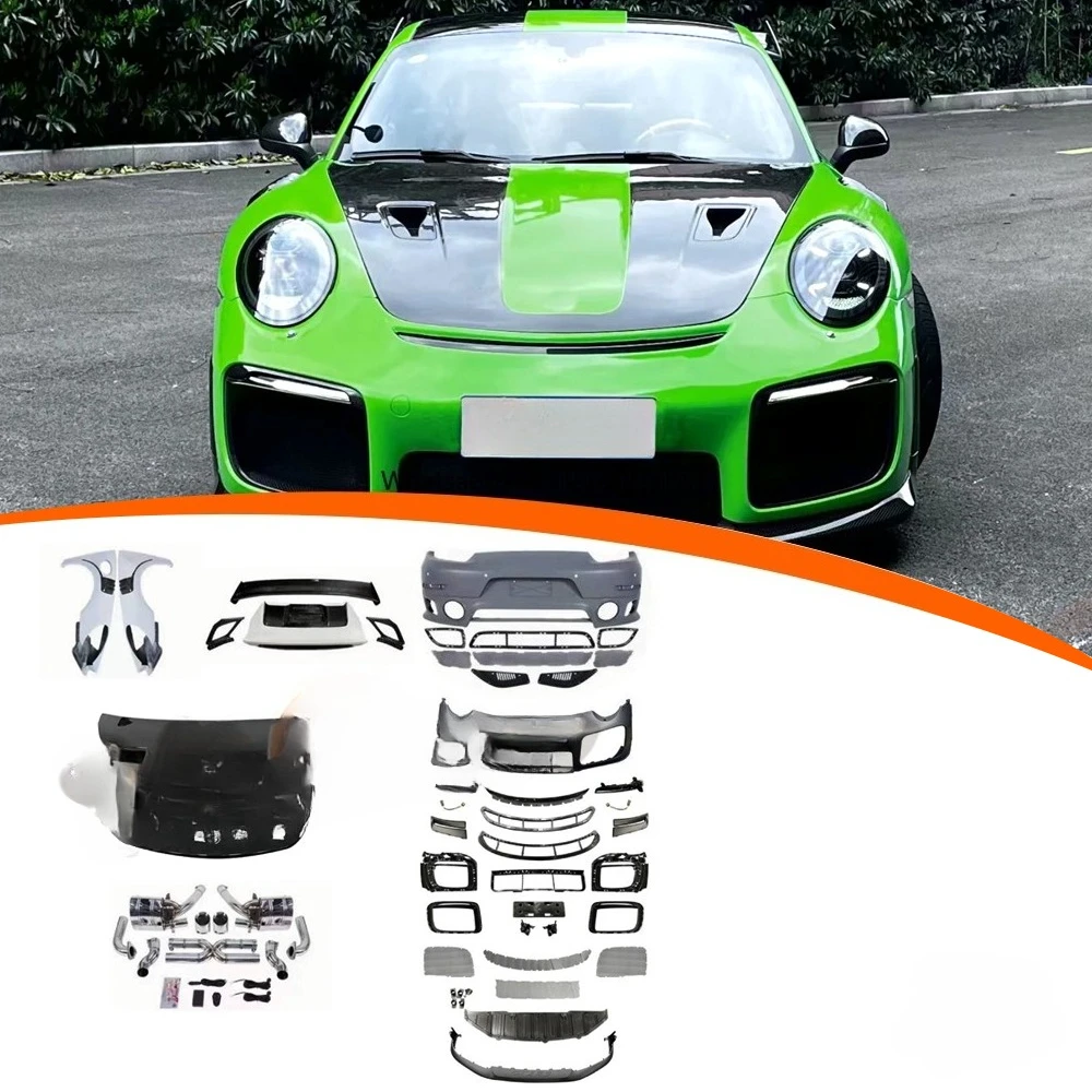 991 GT2RS Dry Carbon Fiber Auto Performance Parts High Quality Body Kit Car Parts 991 GT2RS Body Kit for 911 991