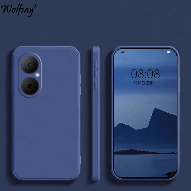 Candy Anti-Knock Liquid Silicone Back Case - Original Pastel Cover