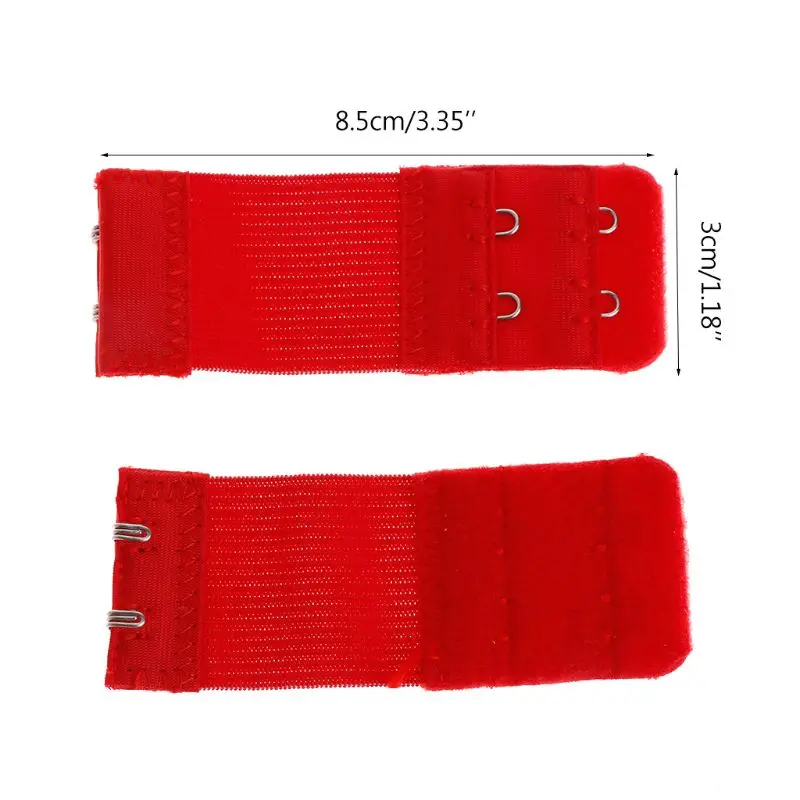 Bra Extenders Strap Extension 2 Hooks 2 Rows 5Pcs Women Intimates Lengthened Bra Hook Extender Intimates Accessories