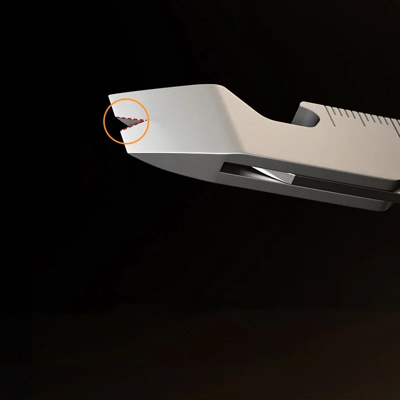 TC4 Titanio Crowbar Pry Bar Chiave Chiave Apribottiglie Clip - Foto 9