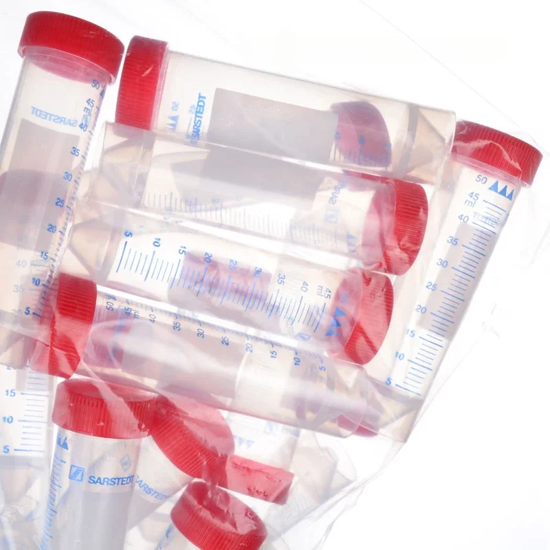 Sarstedt Plastic Self-standing Centrifuge Tube 50ml High Speed Centrifugation Steriler Centrifugal Tubes Tapered Bottom