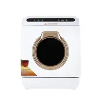 Portable Mini Dishwasher Countertop 900w 5 Programs Dryer Cabinet Easy to Use No Installation Needed Convenient Storage 7L Water 2