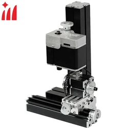 Mini Metal Dividing Drill Machine 60W 12000 rpm Miniature Drilling Lathe with Indexing Plate