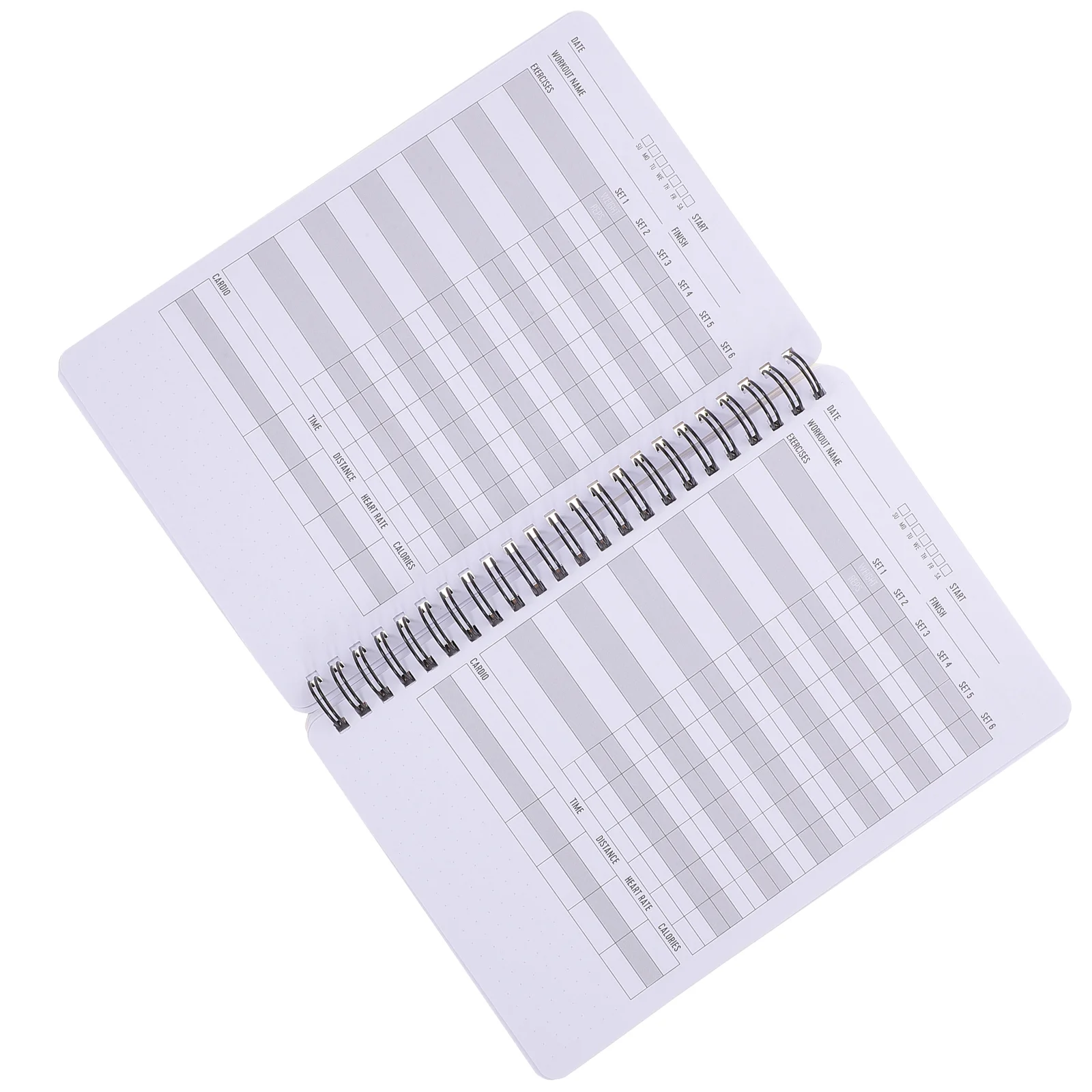 

Fitness Planning Notebook Exercise Journal Decorative Workout Journal Fitness Agenda Notepad