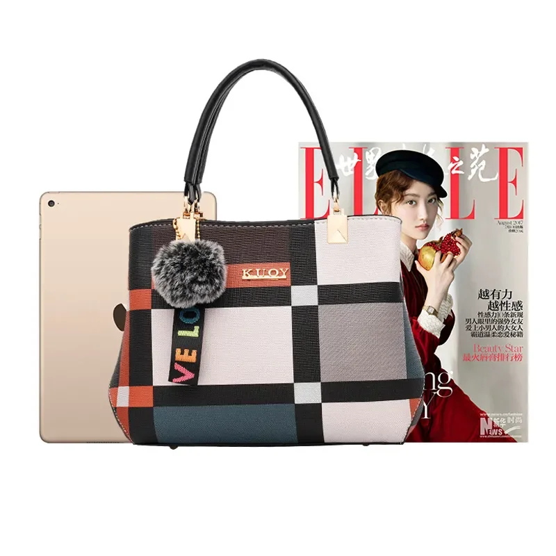 Shoulder Handbag Women Stitching Messenger Bags Shoulder Bag