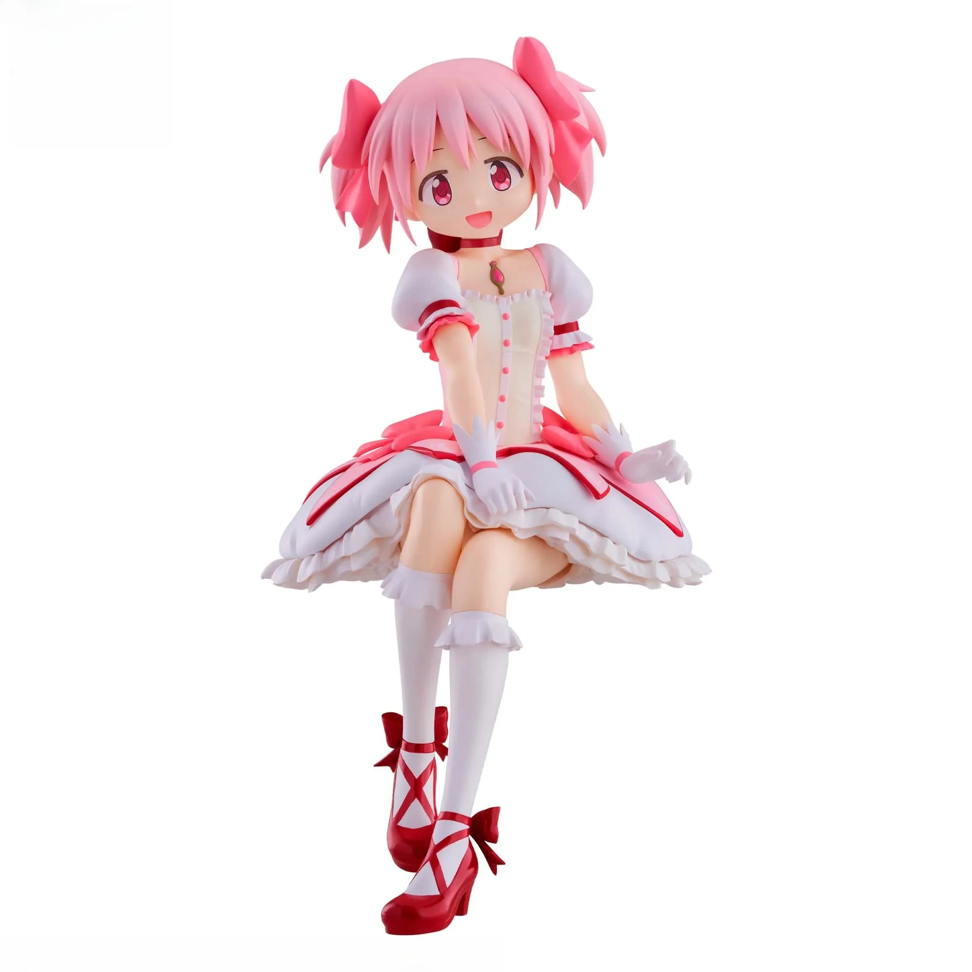Anime Magical Girl Figurine: Adorable Madoka & Homura Collectible Statue