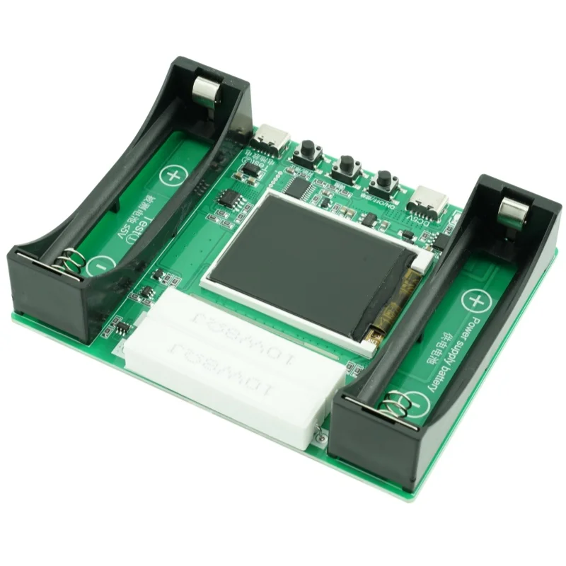 5V LCD Display 18650 Lithium Battery Capacity Tester Power Detector Module With Charging Discharge Type-c Port battery tester