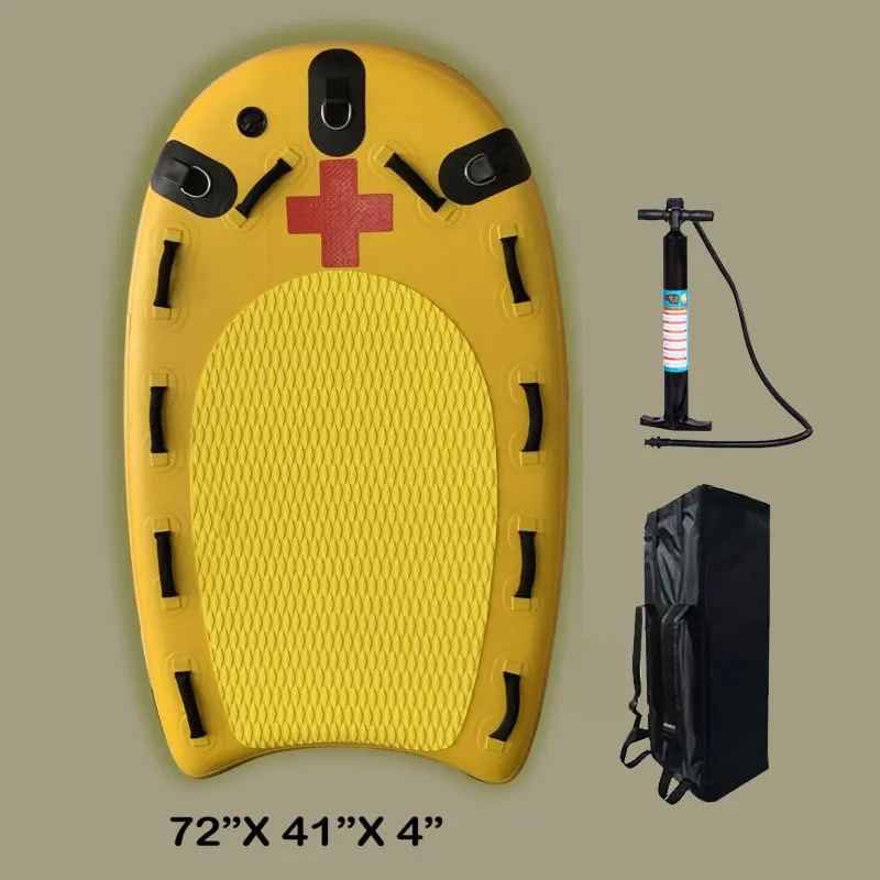 Factory Colorful Jetski Board Inflatable Jet Ski Sled Surf Rescue Sled for Sale