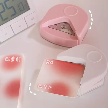 Taglierina arrotondata Angolo R4 Carta più rotonda Foro di carta Trimmer Angolo Pugno Foto Fustellatore Scrapbook Regalo Ufficio Artigianato fai da te Utensili manuali