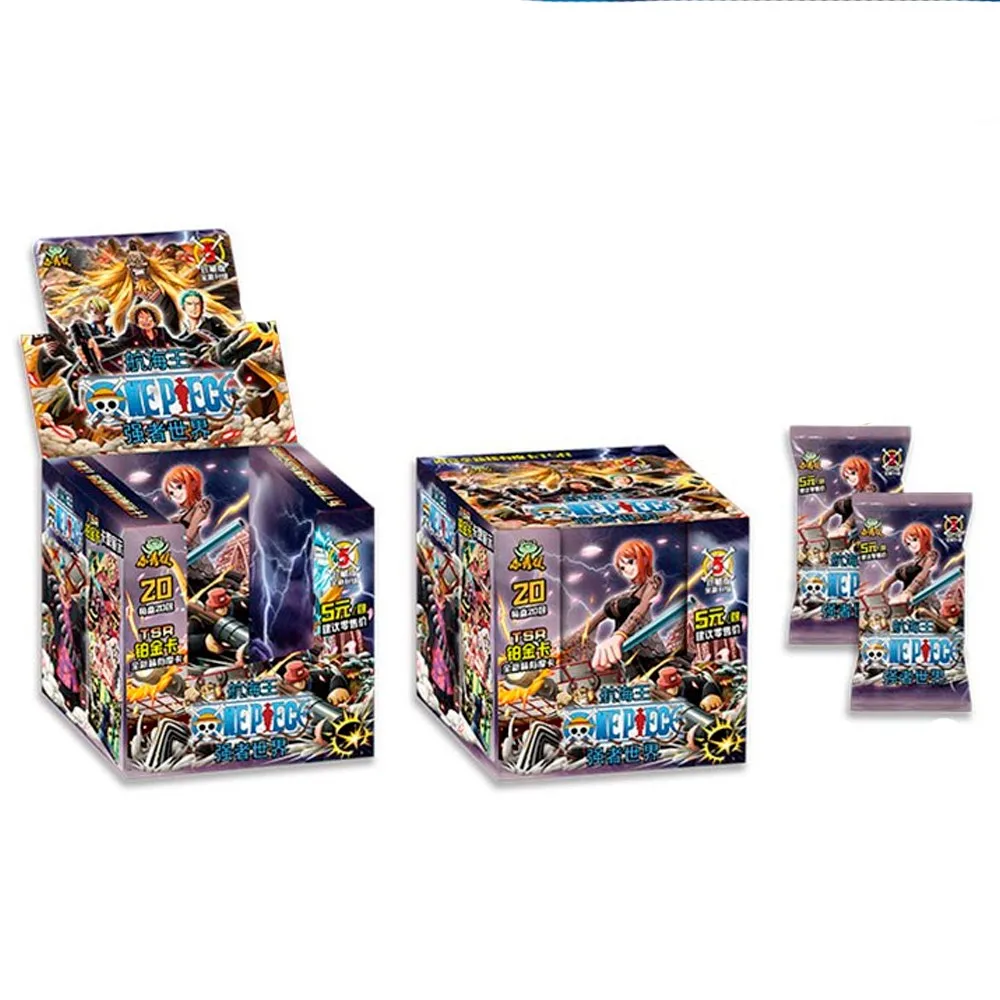 

2022 Japanese Anime ONE PIECE Card Luffy Zoro Nami Chopper Franky New Collections Card Game Collectibles Battle Child Gift Toy