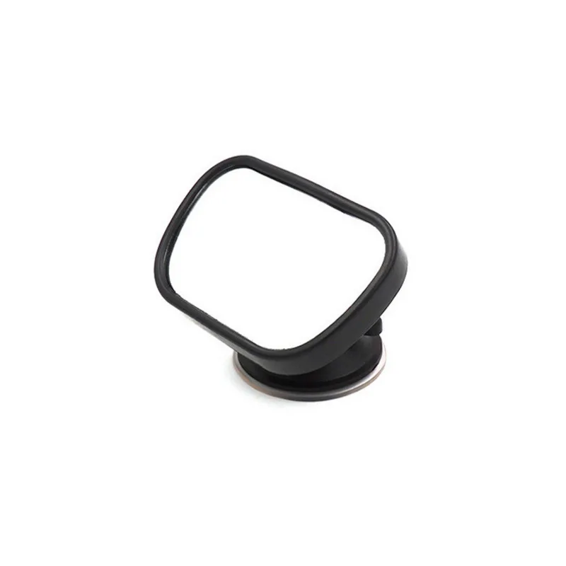 Car Interior Rear View Baby Child Seat Safety Mirror Adjustable Wide-angle 360 Degrees Rotatable with Suction Cup Clip Kit