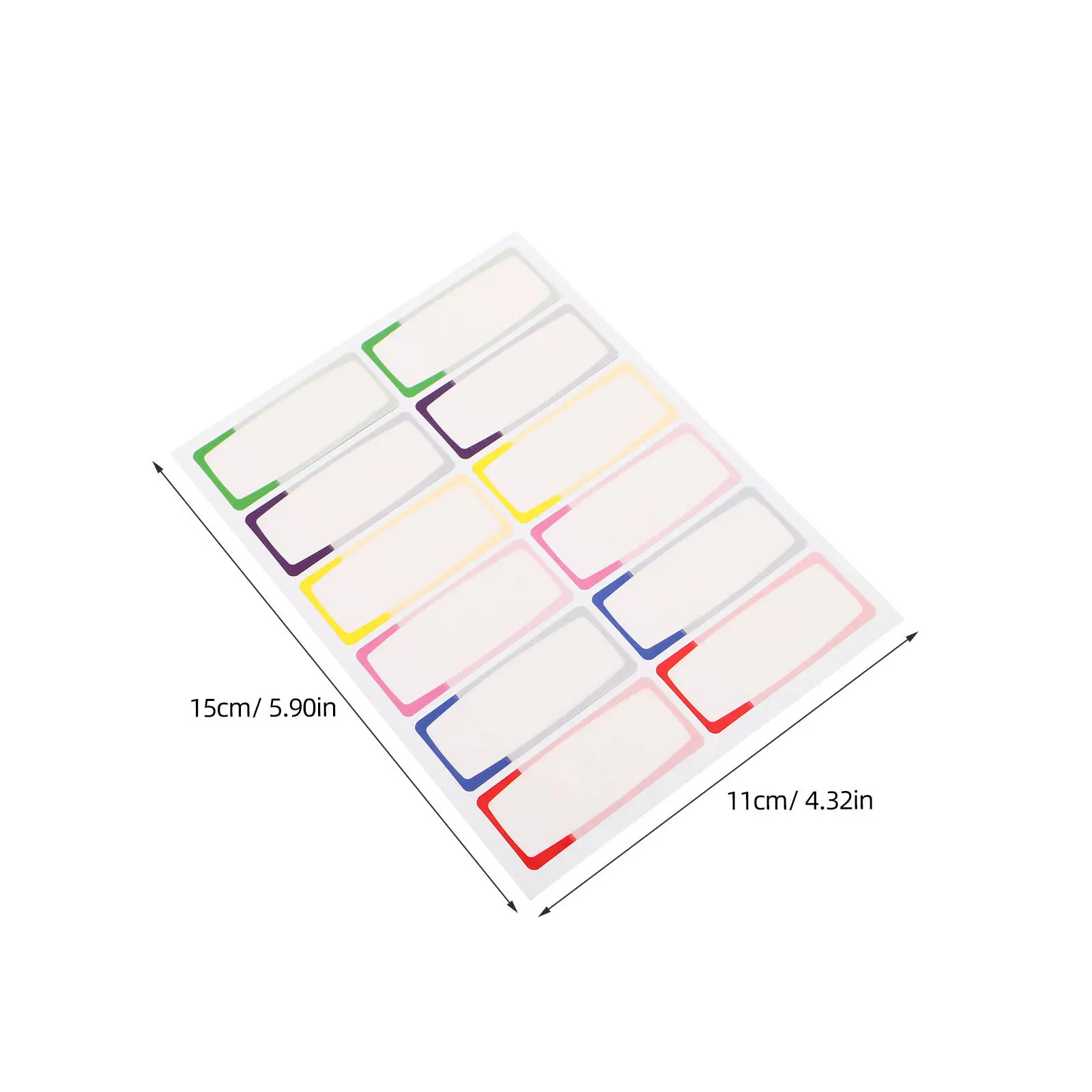 30장 어린이용 세척 가능한 이름 라벨, 방수 및 제거 가능한 자체 접착 스티커, 학용품, 병, 유리컵용