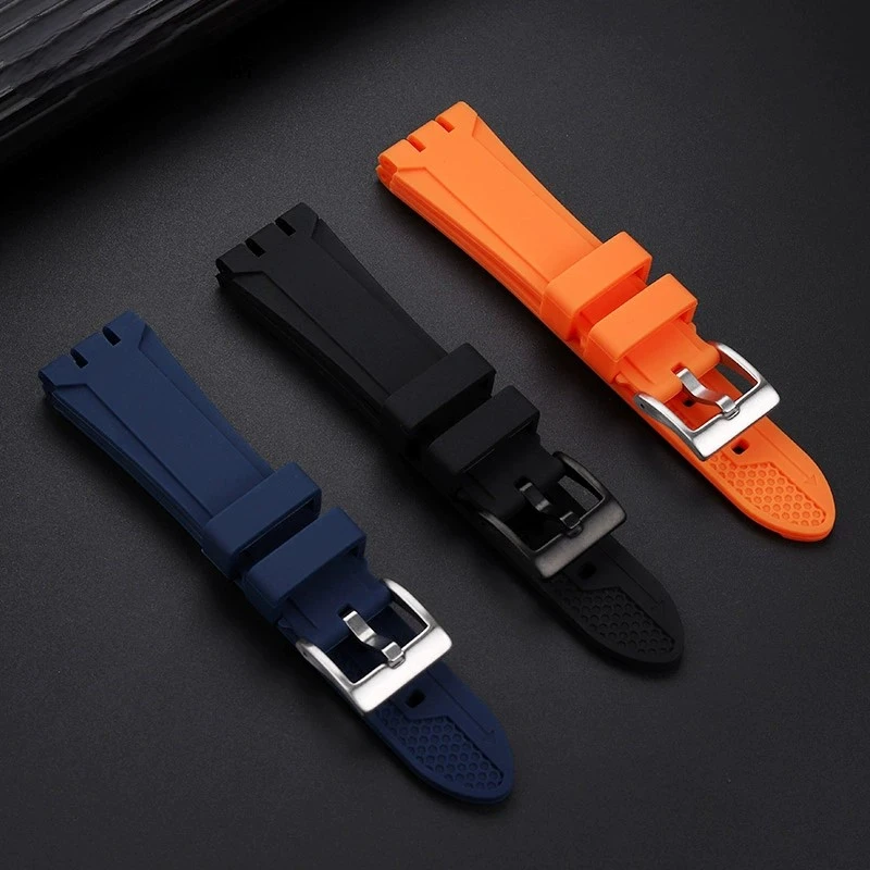 Premium Outdoor Sport Silicone Watch Strap - Waterproof Rubber Band Bracelet