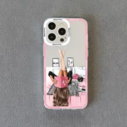 Chic Aesthetic Art Clear Phone Case - iPhone 13 (T - Clear SHSN3 1)