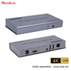 Extender HDMI RJ45 4K 120m KVM HDMI Extender With USB KVM Audio HDMI over Cat6 HDMI KVM Ethernet Extender For USB Mouse Keyboard