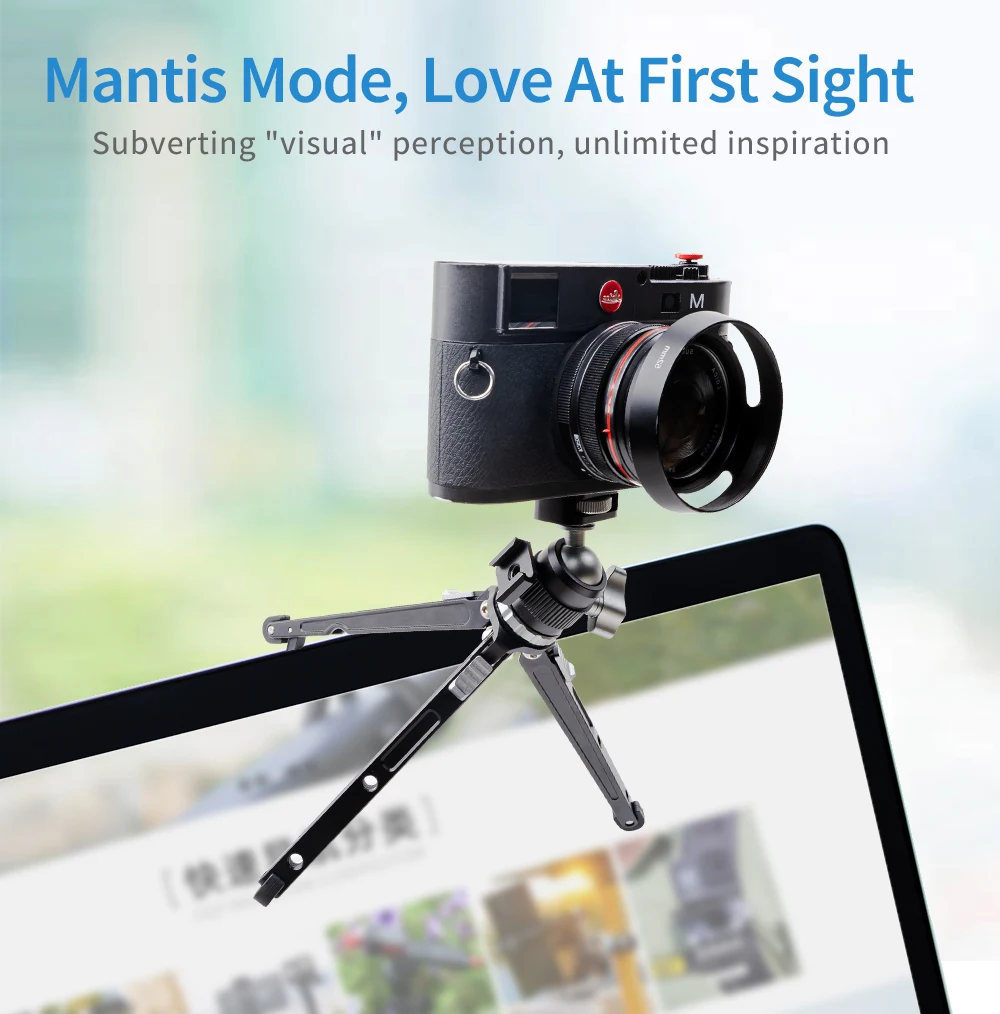 Vlogging Tripod Handheld Cold Shoe Head Micro Single Camera Phone Stand Video Blog Tripod Desktop Selfie XILETU phone tripod mini tripod camera tripod phone tripod mount photography tripod camera tripod mount extendable tripod metal tripod mini ball head tripod mount tripod screw mount adapter