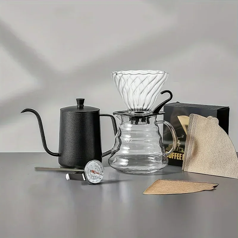 Portable Coffee Set 7 Pieces - طقم قهوة محمول 7 قط...
