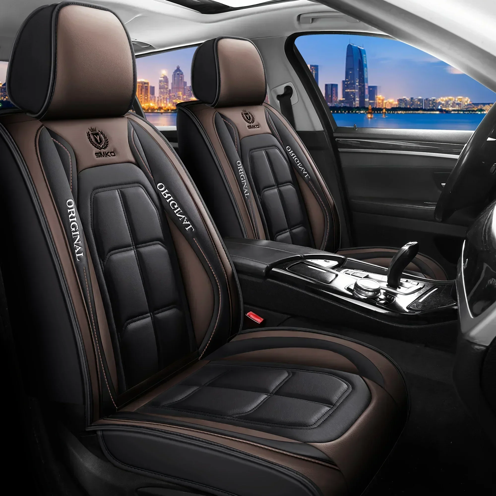 Four Seasons General Motors neues verbessertes Autositzkissen, vollständig geschlossener, atmungsaktiver Autositzbezug, autospezifisches Sitzkissen – Detail 10