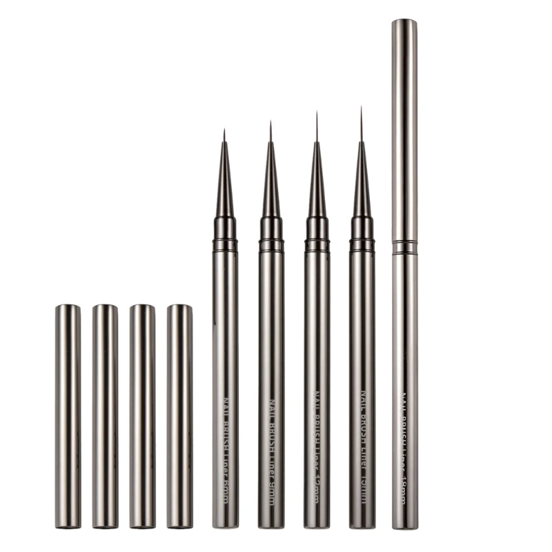 

5 шт., кисти для дизайна ногтей, гель-лак для дизайна ногтей, набор кистей для дизайна ногтей, точечная живопись, рисунок,