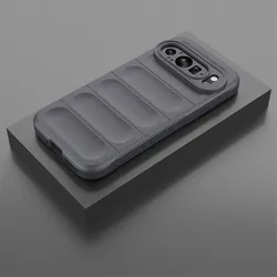 Luxury Silicone Shockproof Protective Cover - Skin - Friendly Case - Pixel 9 Pro (DarkGray)