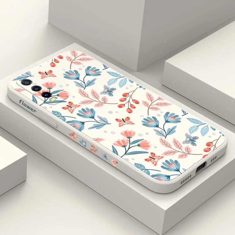 Sunrise Floral Phone Case - Vibrant Botanical Design Cover