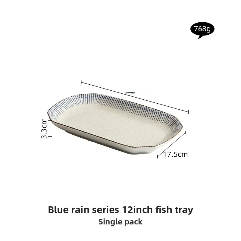 الرجعية اليابانية نمط السيراميك وعاء الأرز طبق واح...