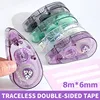 8m*6mm Double Sided Adhesive Dots Glue Tape DIY Scrapbooking Collage Photo Album School Stationery Supplies Roller Tape 1