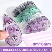 8m*6mm Double Sided Adhesive Dots Glue Tape DIY Scrapbooking Collage Photo Album School Stationery Supplies Roller Tape 1