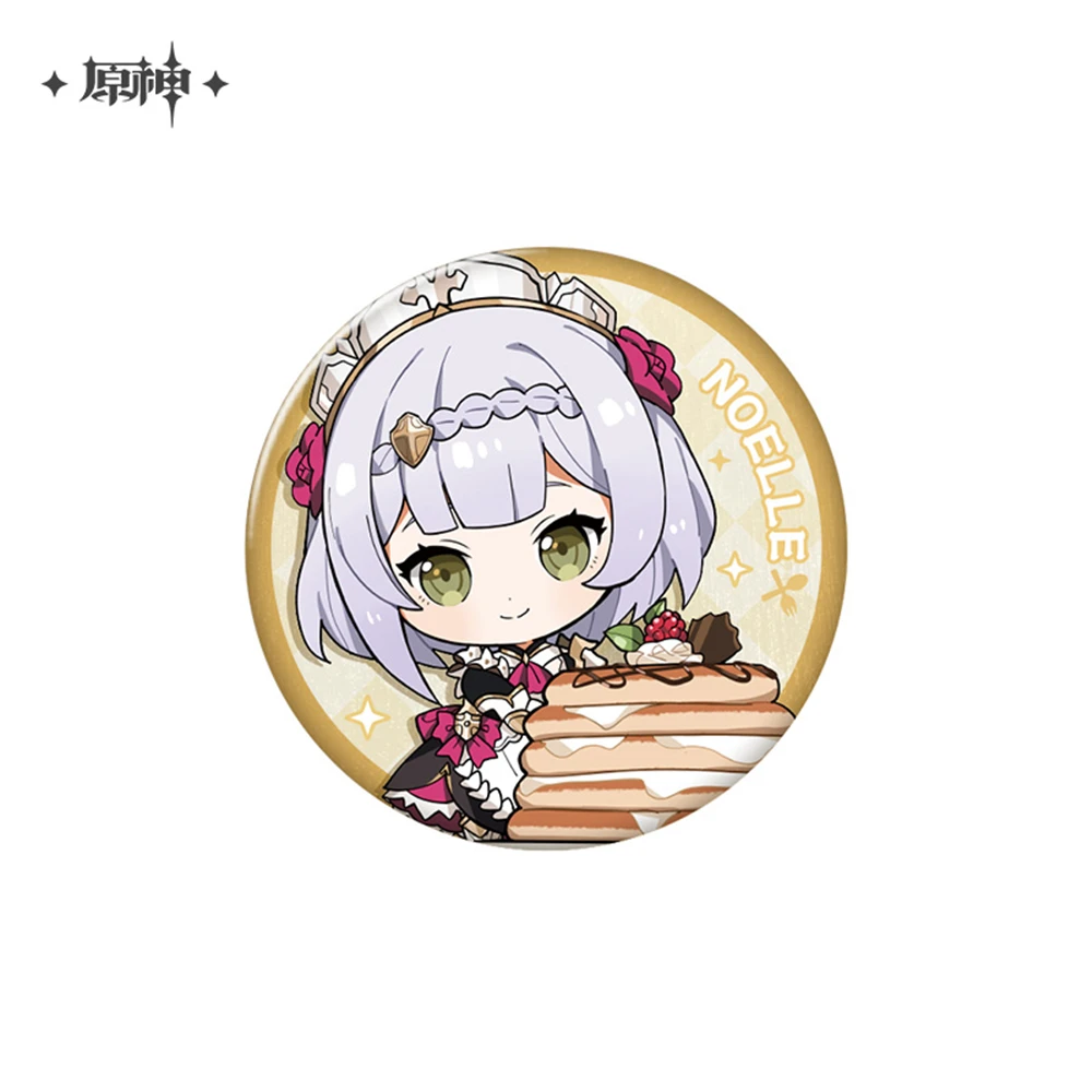Anime Ornament Genshin Impact Cosplay Badge Pin
