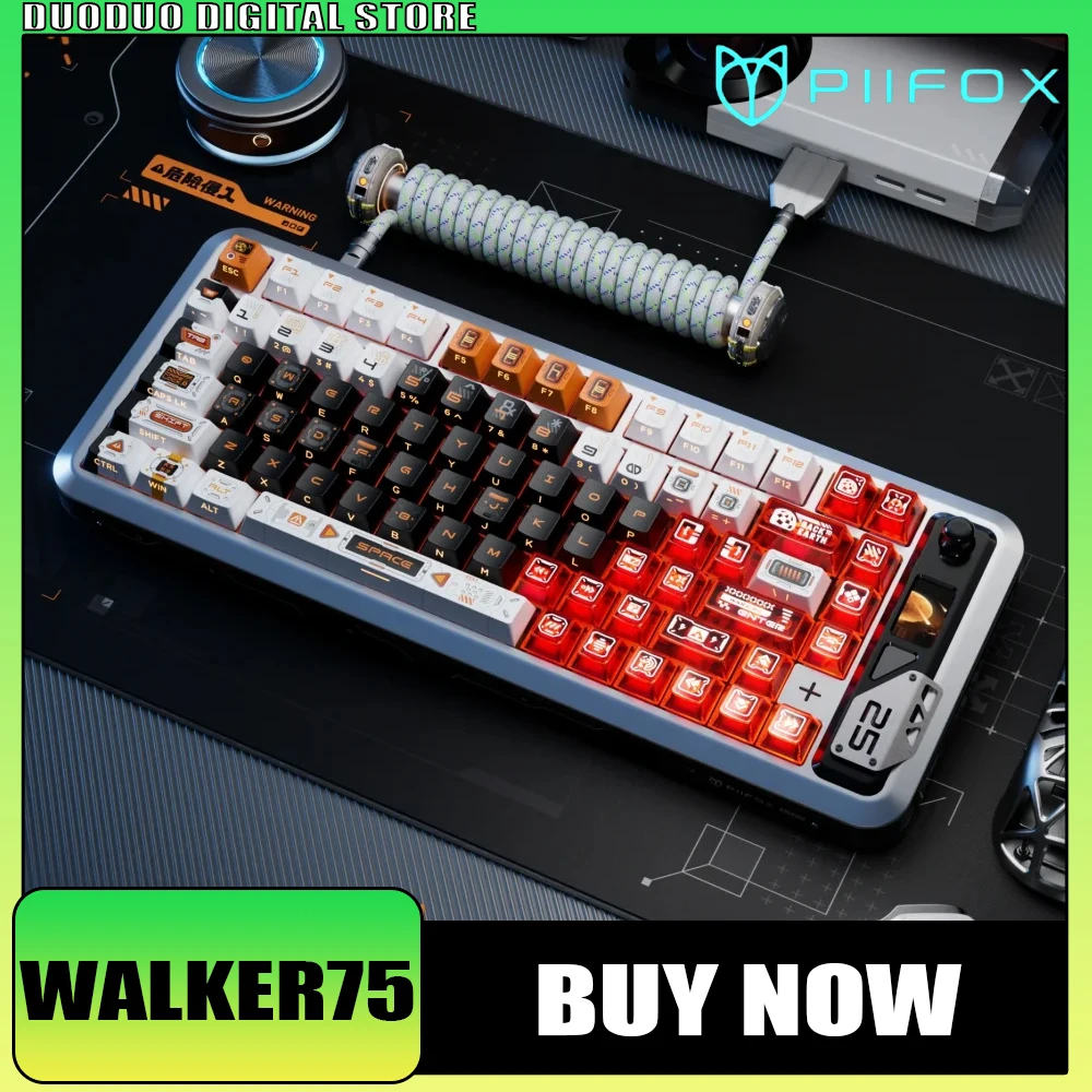 Piifox WALKER75 Magnetic Switch Keyboard Aluminium Alloy
