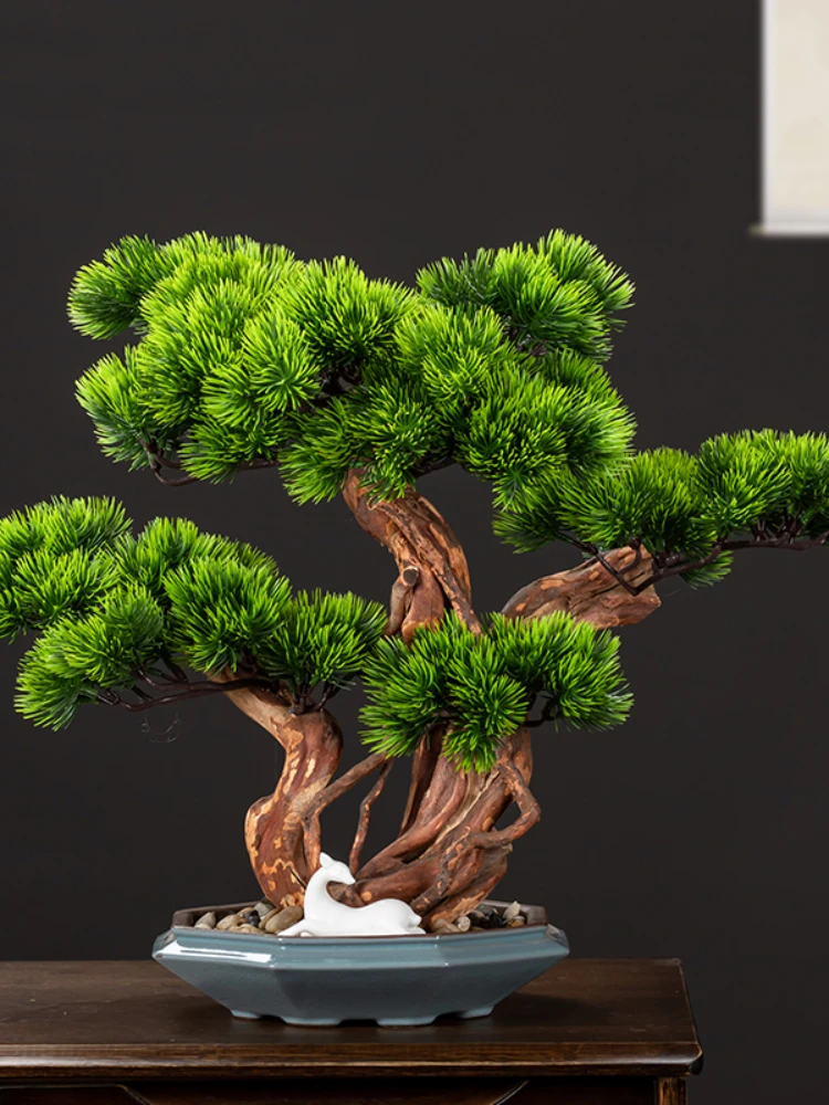 Chinese Goodwill Simulation Plant Potted Environmental Protection Lucky