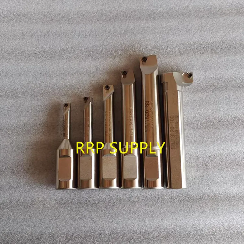 SBJ18 boring bar 6pc use with F1-18 boring head hole range: 8-25mm can fit with replaceable inserts carbide boring tool