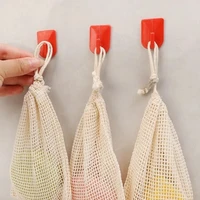1/10PCS Hangable Soap Bags Natural Cotton Linen Foaming Soap Net Bag Body Soap Cleanser Net Bags Household Shower Cleaning Tools - Image 2