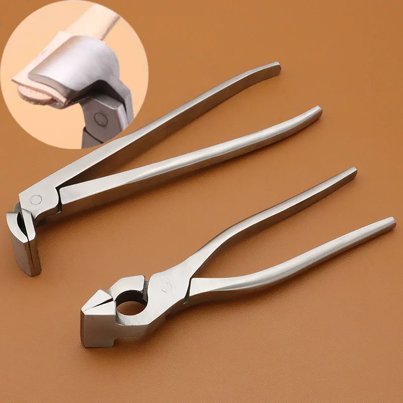 

Плоскогубцы для кожаной кромки, "сделай сам", для кожаных чемоданов, обуви, вспомогательный инструмент, хромированная сталь, не ржавеет