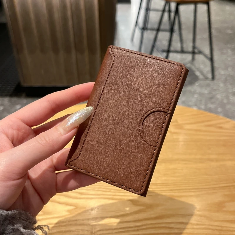 Magnetic Tri-Fold Cardholder with Strong Magnet Clip – Stand and Magnetic Wallet