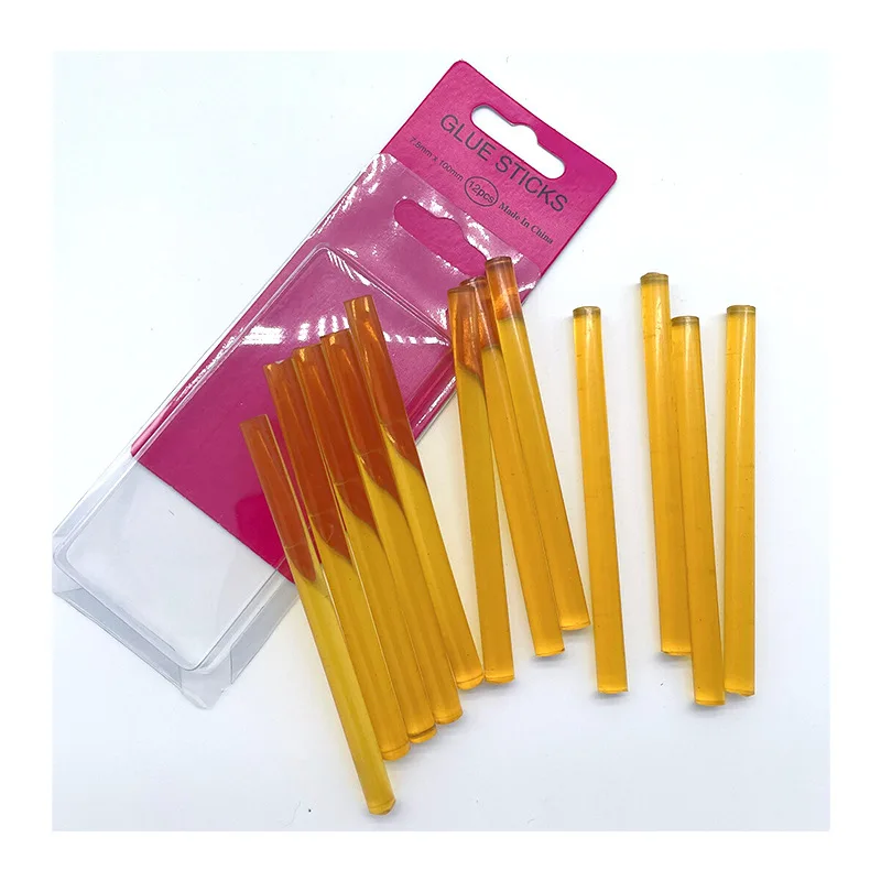 price direct sale small glue sticks for hair extensions, wig hair extensions, hot melt glue sticks for making tie