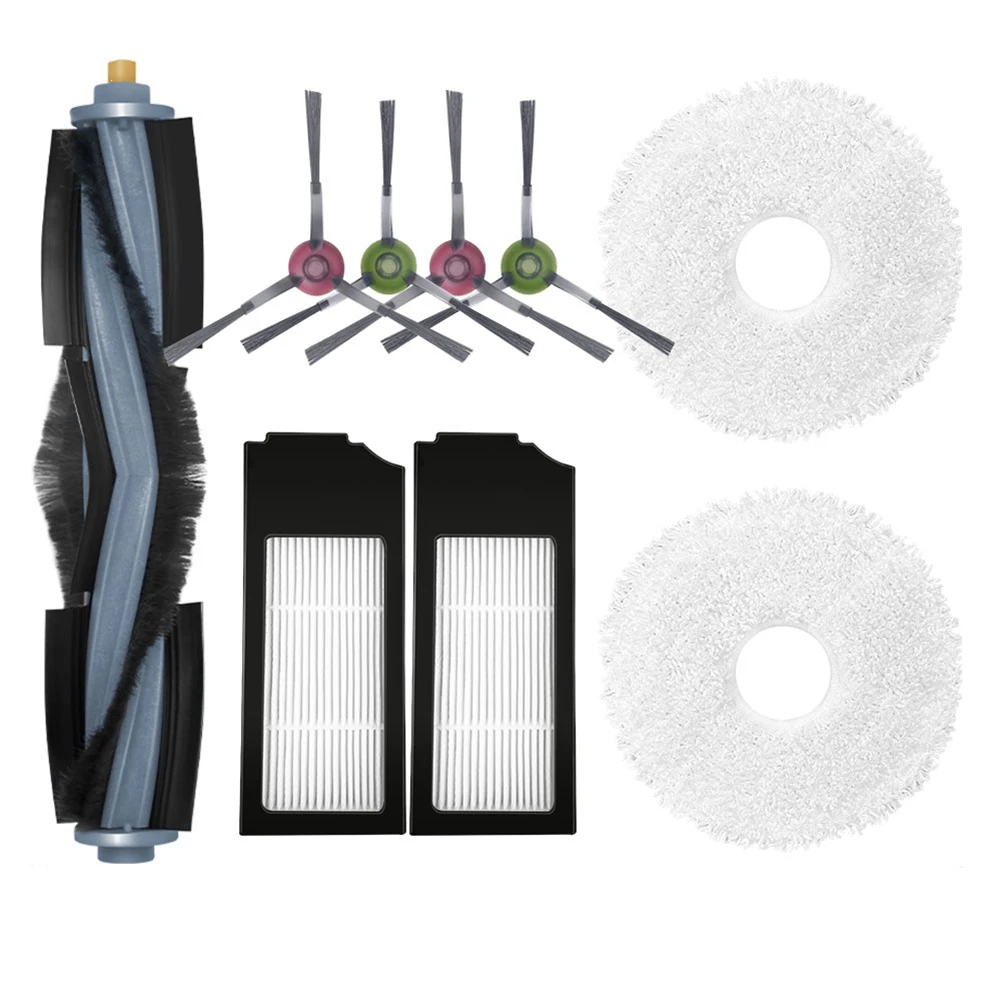 9 шт. Для Ecovacs X1 TURBO/OMNI Запчасти для робота-пылесоса сменный рулон основная щетка
