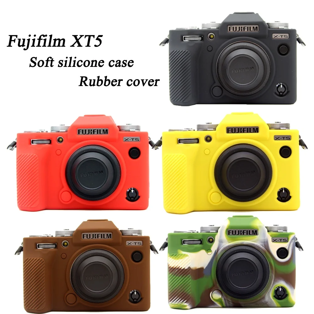 Xt5 Custodia Per Fotocamera Custodia In Silicone Custodia In Gomma Per Fujifilm Xt5