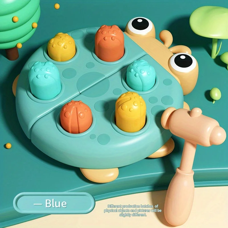 

Детская игрушка Seven star Ladybug Whack-a-родинка, детская головоломка для раннего развития, 1 1 1 2 для маленьких мальчиков и девочек, декомпрессионный удар